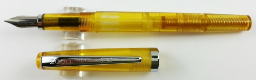 #17063 Pima Tortoise Noodler's Ink Standard Flex Fountain Pen 